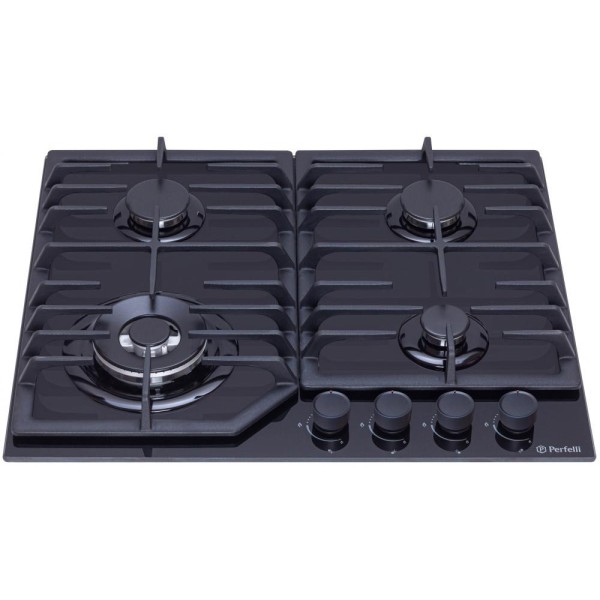 Варильна поверхня газова Perfelli DIAMOND GW69C NERO