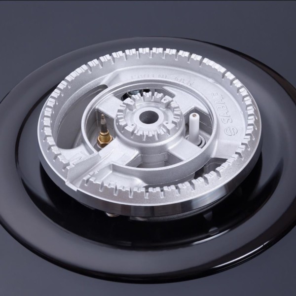 Варильна поверхня газова Perfelli DIAMOND GW69C NERO
