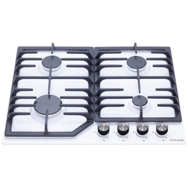 Варильна поверхня газова Perfelli DIAMOND M69C BIANCO