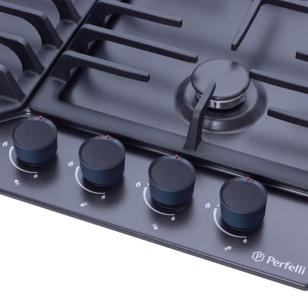 Варильна поверхня газова Perfelli DIAMOND M69C NERO