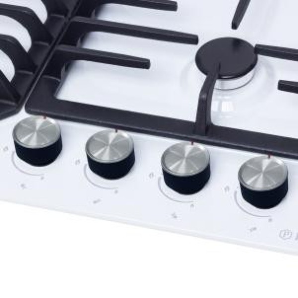 Варильна поверхня газова Perfelli DIAMOND MW69C BIANCO