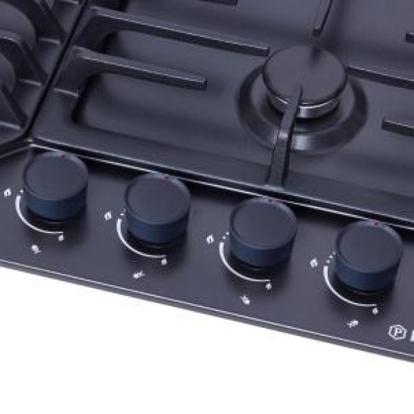 Варильна поверхня газова Perfelli DIAMOND MW69C NERO