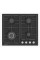 Варильна поверхня газова Borgio DL 6342-11 Black Matt