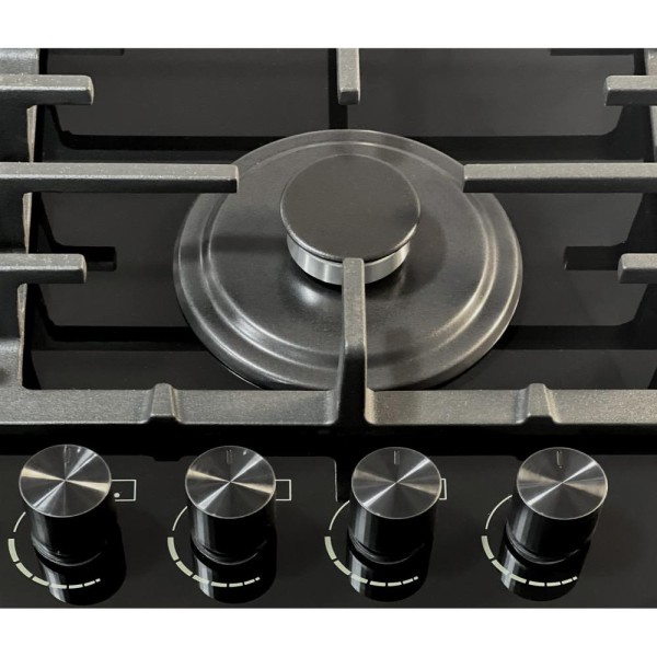Газова варильна поверхня Borgio DR 6392-15 Black Glass FFD