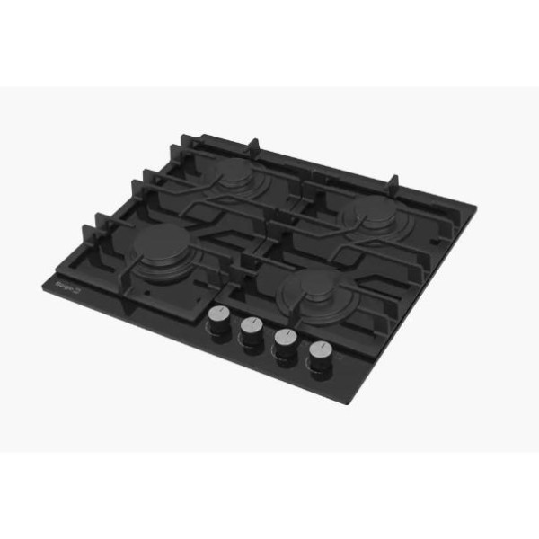 Варильна поверхня газова Borgio D 6390-19 Black Glass