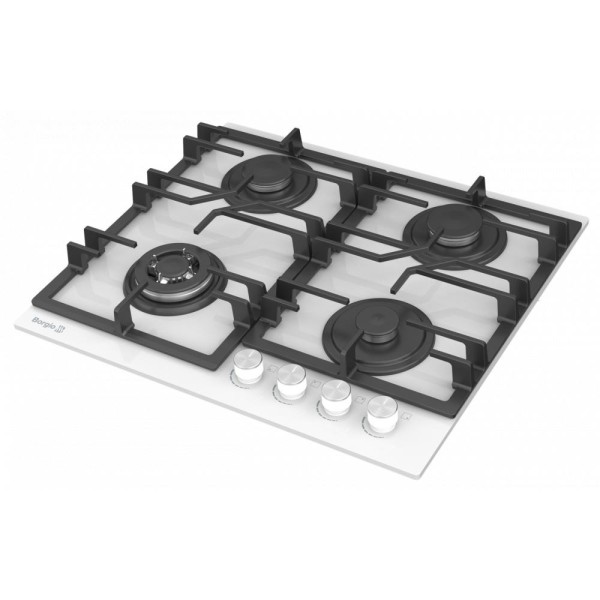 Варильна поверхня газова Borgio D 6392-19 White Glass