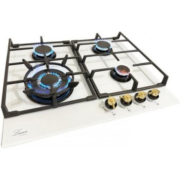 Газова варильна поверхня LUXOR Hausgerate EG 740 Gold Barocco WH