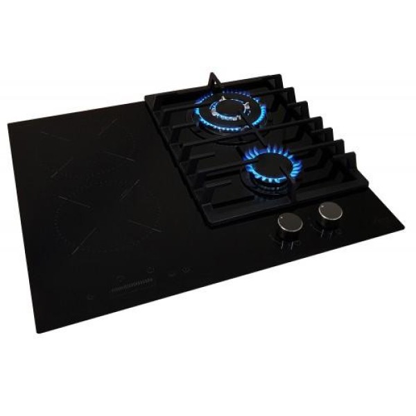 Варильна поверхня комбінована LUXOR Hausgerate GT 60 B Turbo BK Slider