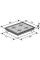 Газова варильна поверхня Ventolux HG640 B2 C (BK)