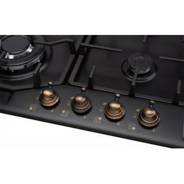 Газова варильна поверхня Perfelli HGM 61629 BL RETRO
