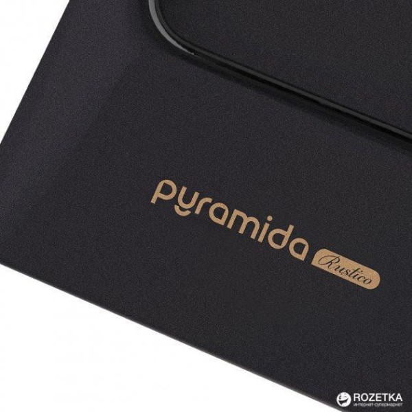 Газова варильна поверхня Pyramida PFE 644 Black RUSTICO