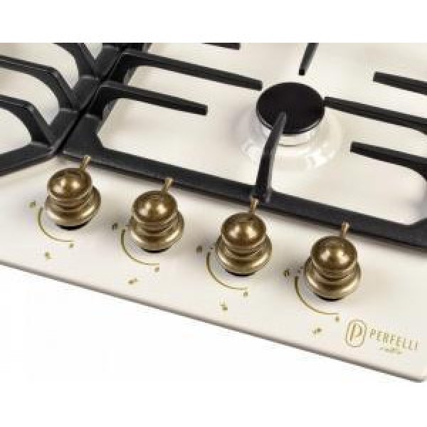 Газова варильна поверхня Perfelli RETRO MW69C BEIGE