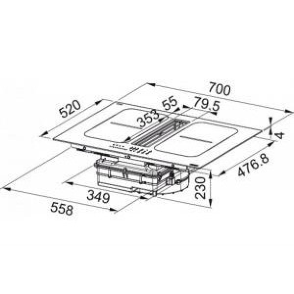 Варильна поверхня електрична Franke Smart 2Gether FSM 7081 HI (340.0705.229)
