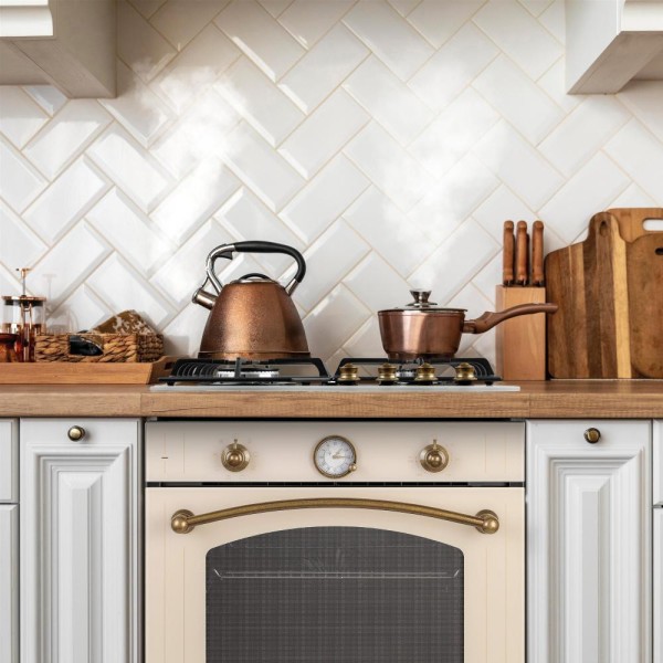Газова варильна поверхня Perfelli VINTAGE GW69C BEIGE