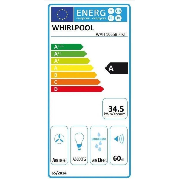 Індукційна варильна поверхня Whirlpool WVH 1065B F KIT