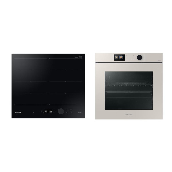 Электрическая варочная поверхность с духовкой Samsung AI Dual Cook Steam, 76 F-7997AAA7799F
