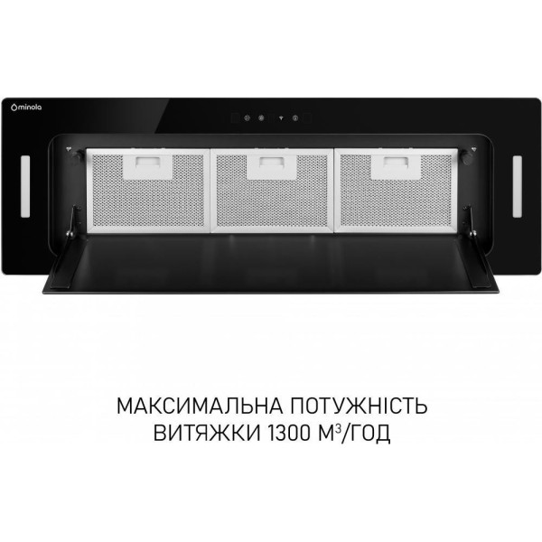 Витяжка вбудована Minola BGH 9977 BL Silent