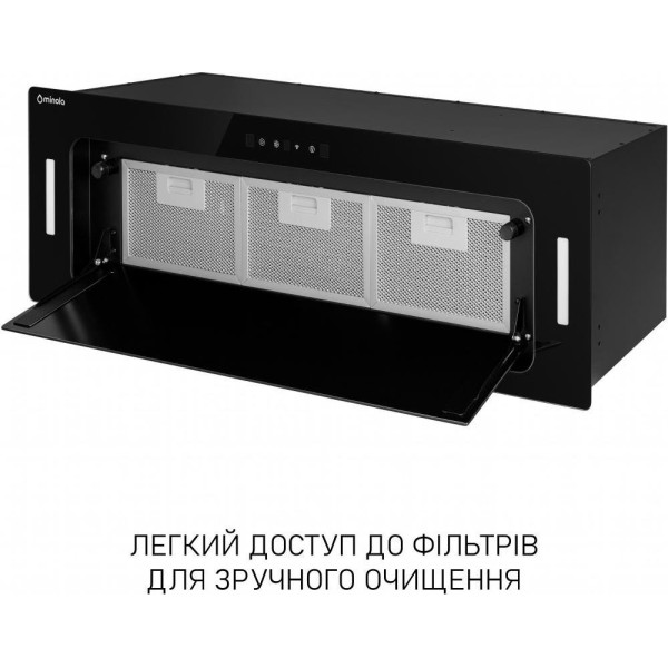 Витяжка вбудована Minola BGH 9977 BL Silent
