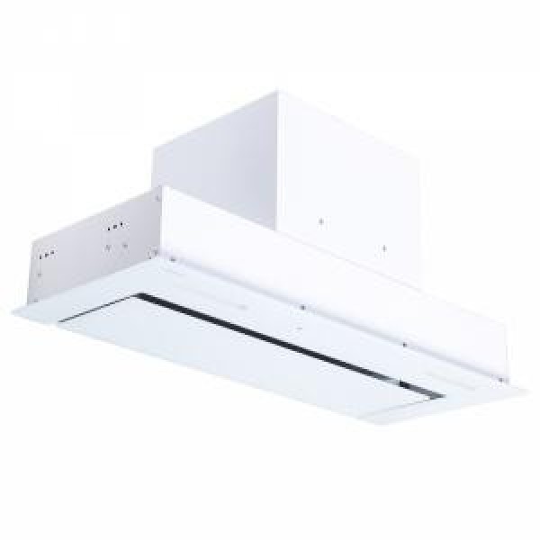 Витяжка вбудована Perfelli BISP 7873 WH LED Strip GLASS
