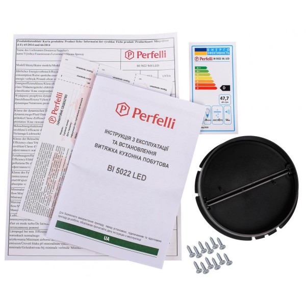 Витяжка вбудована Perfelli BI 5022 BL LED