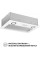 Витяжка вбудована Perfelli BI 5022 WH LED