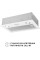 Витяжка вбудована Perfelli BI 5022 WH LED