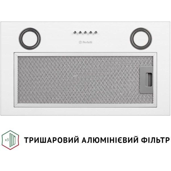Витяжка вбудована Perfelli BI 5022 WH LED