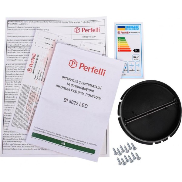 Витяжка вбудована Perfelli BI 5022 WH LED