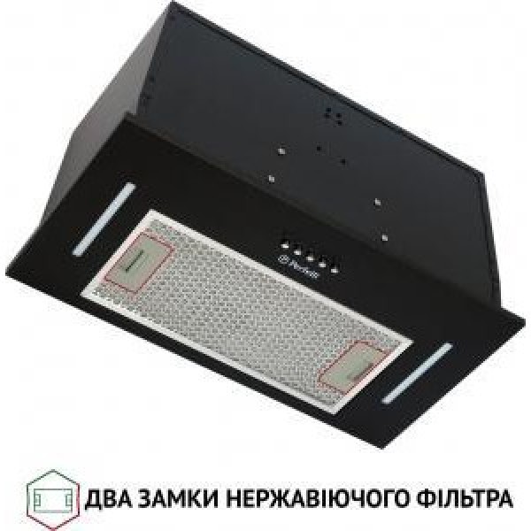 Витяжка вбудована Perfelli BI 5453 BL 850 LED Strip