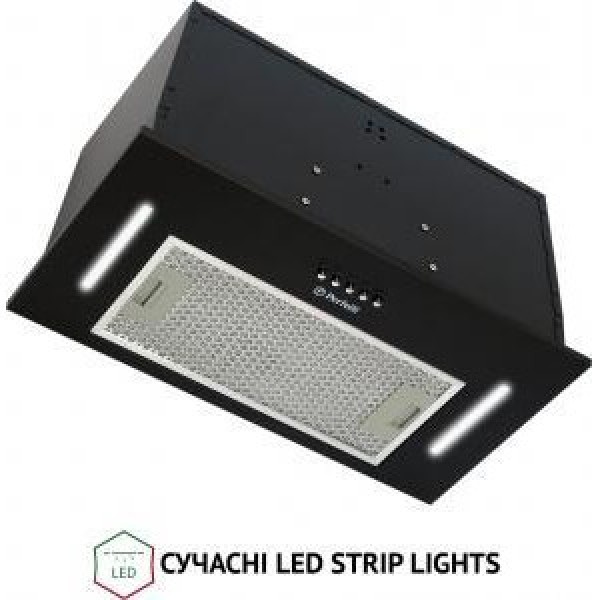 Витяжка вбудована Perfelli BI 5453 BL 850 LED Strip
