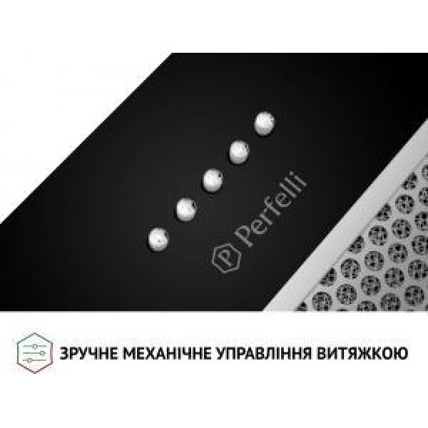 Витяжка вбудована Perfelli BI 5453 BL 850 LED Strip