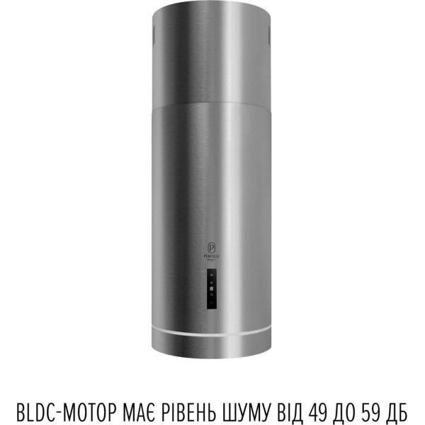 Витяжка декоративна Perfelli DESIGN ISOLA 35 INOX SILENZIO