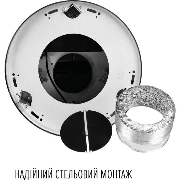 Витяжка декоративна Perfelli DESIGN ISOLA 35 INOX SILENZIO