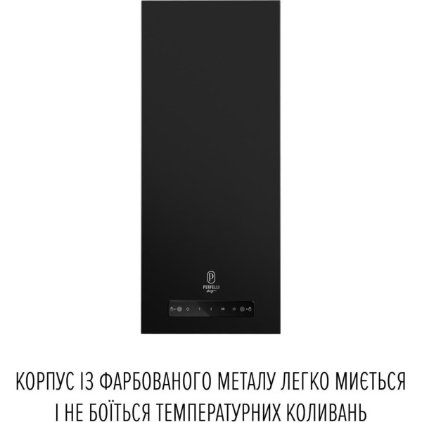 Витяжка декоративна Perfelli DESIGN ISOLA 35 NERO SILENZIO