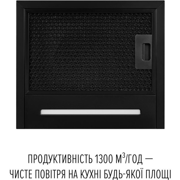 Витяжка декоративна Perfelli DESIGN ISOLA 35 NERO SILENZIO