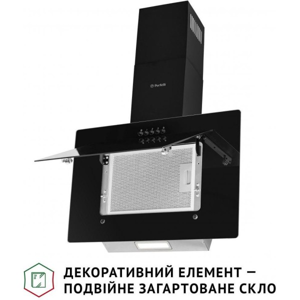 Витяжка похила Perfelli DN 6142 BL LED