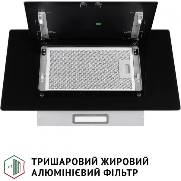 Витяжка похила Perfelli DN 6142 BL LED