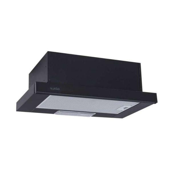 Витяжка телескопічна Ventolux GARDA 60 BK (500) LED