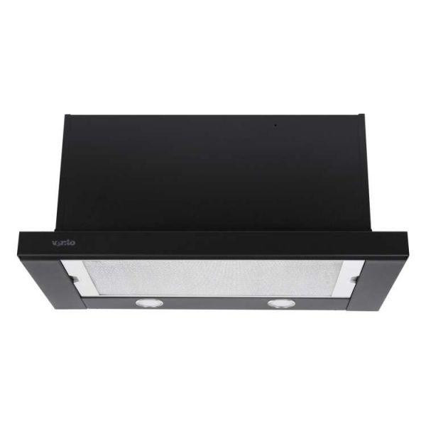 Витяжка телескопічна Ventolux GARDA 60 BK (1300) SMD LED