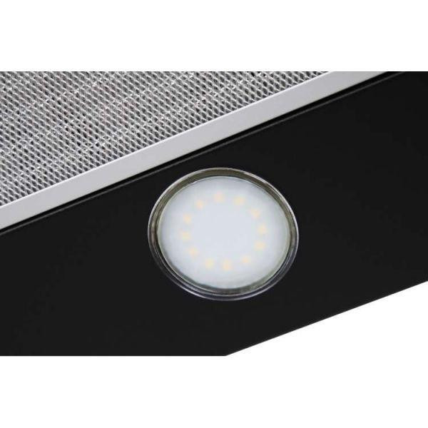 Витяжка телескопічна Ventolux GARDA 60 BK (1300) SMD LED