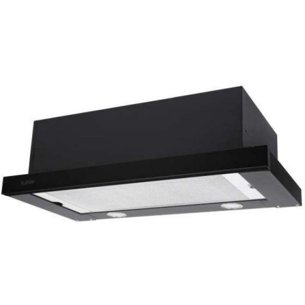 Витяжка телескопічна Ventolux GARDA 60 BK (800) SMD LED