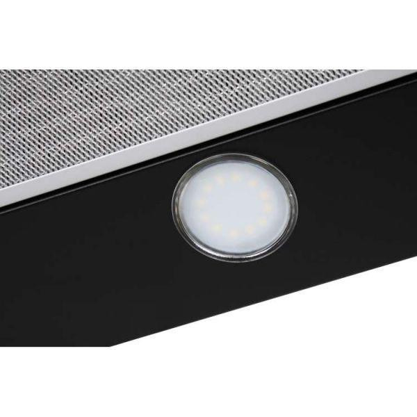 Витяжка телескопічна Ventolux GARDA 60 BK (800) SMD LED