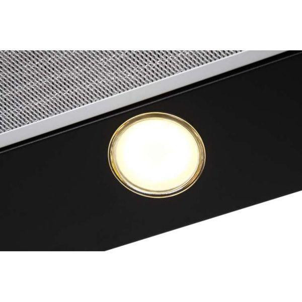 Витяжка телескопічна Ventolux GARDA 60 BK (800) SMD LED