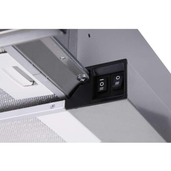 Витяжка телескопічна Ventolux GARDA 60 INOX (750) SMD LED