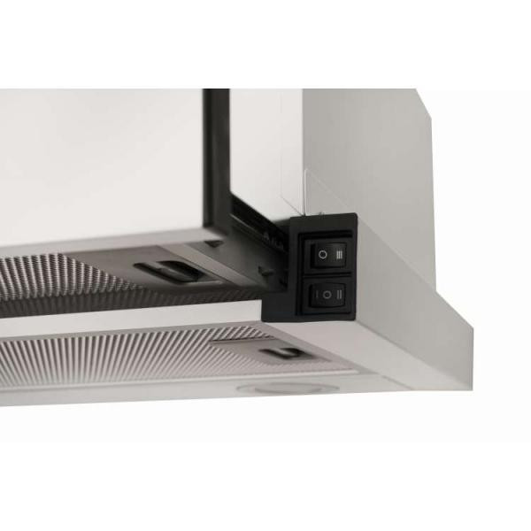 Витяжка телескопічна Ventolux GARDA 60 WH (700) LED