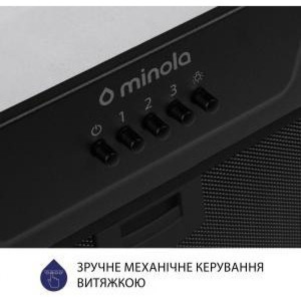Витяжка вбудована Minola HBI 52022 BL 700 LED