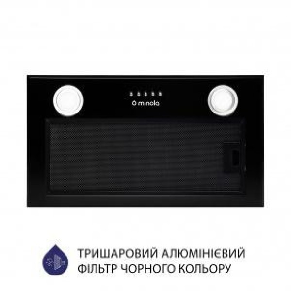 Витяжка вбудована Minola HBI 5222 BLF 700 LED