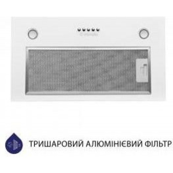 Витяжка вбудована Minola HBI 5227 WH 700 LED