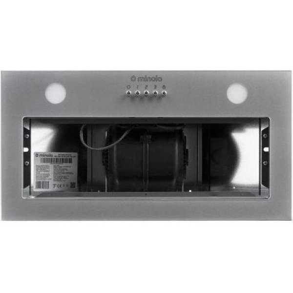 Витяжка вбудована Minola HBI 5262 GR GLASS 700 LED