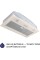Витяжка вбудована Minola HBI 5262 IV GLASS 700 LED